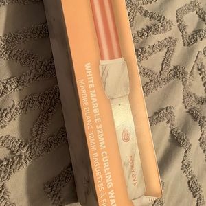 white marble 32 mm curling wand